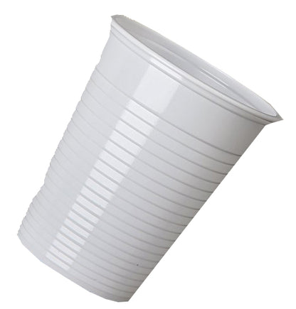 Mycafe Plastic Disposable Cups 7oz White (Pack of 2000) DVPPWHCU02000