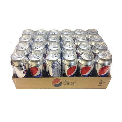 Diet Pepsi Cans 330ml (Pack of 24) 202428