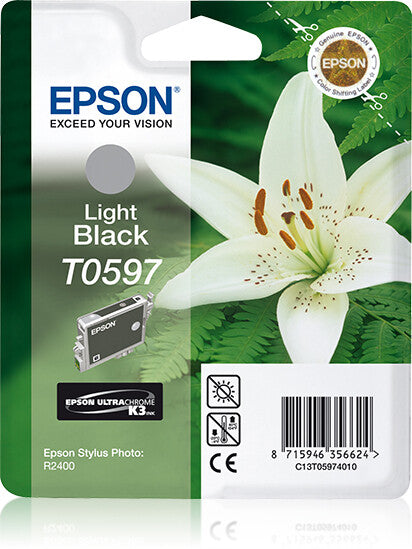 Epson Lily Singlepack Light Black T0597 UltraChrome K3