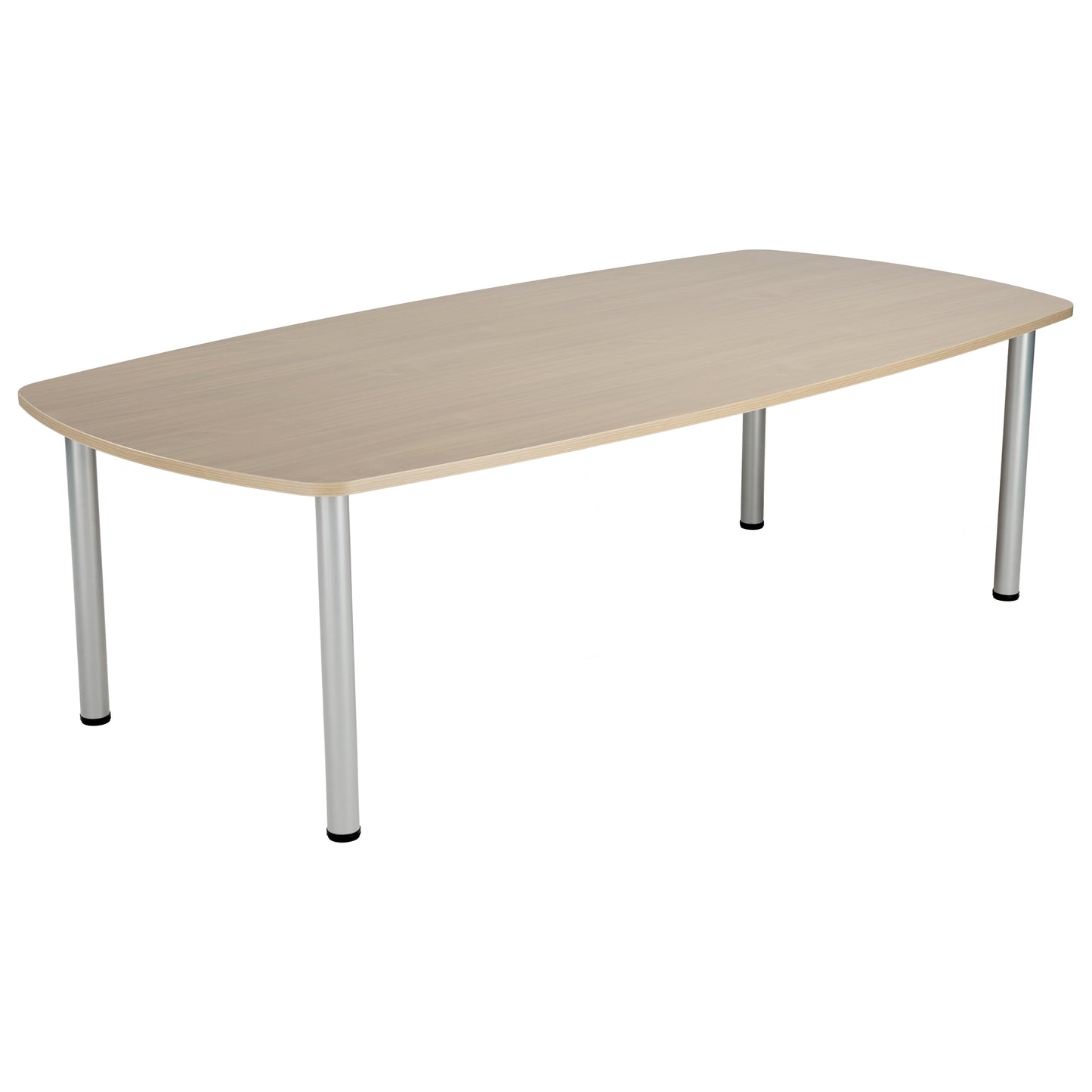 Jemini Boardroom Table 1800x1200x730mm Grey Oak KF840199