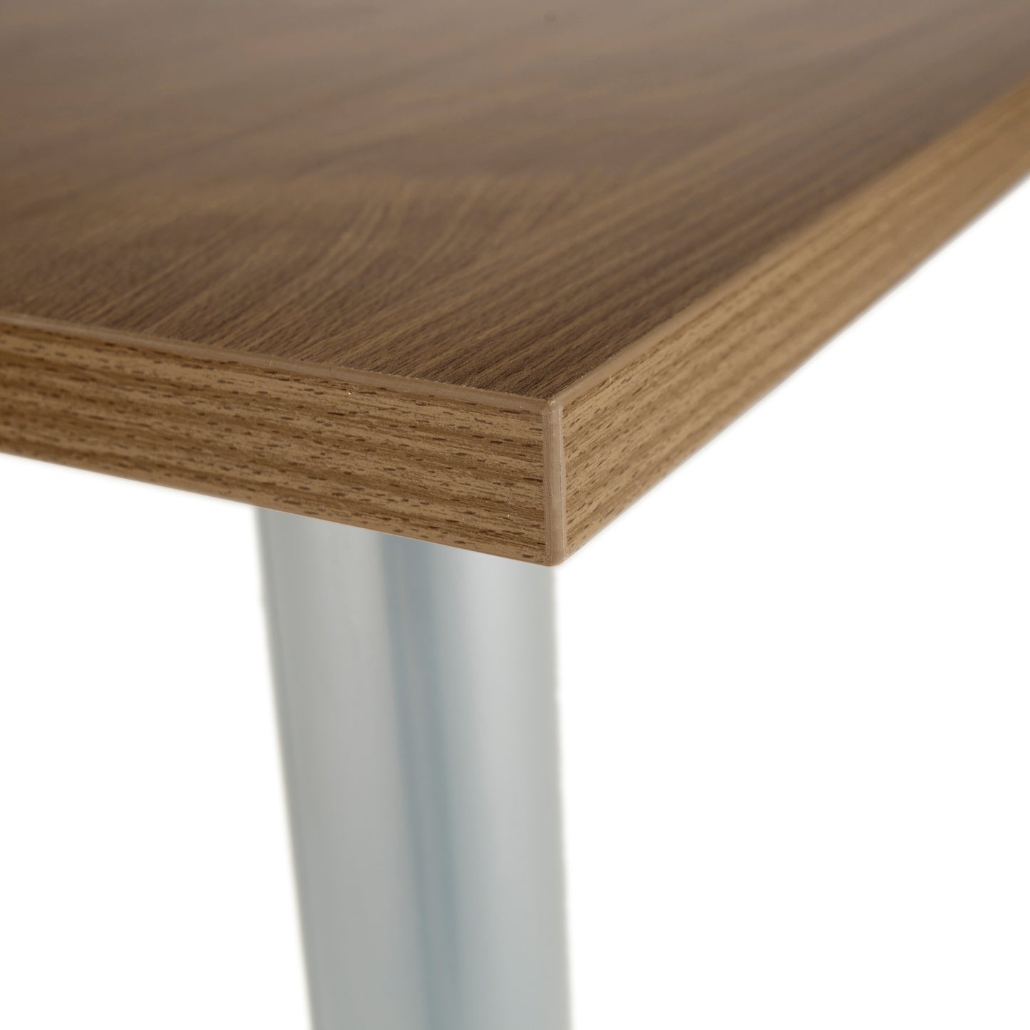 Jemini Rectangular Meeting Table 1600x800x730mm Walnut KF840191