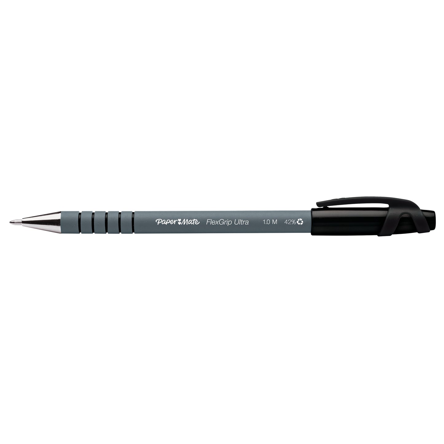 PaperMate Flexgrip Ultra Ballpoint Pen Medium Black (Pack of 12) S0190113