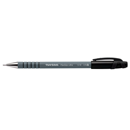 PaperMate Flexgrip Ultra Ballpoint Pen Medium Black (Pack of 12) S0190113