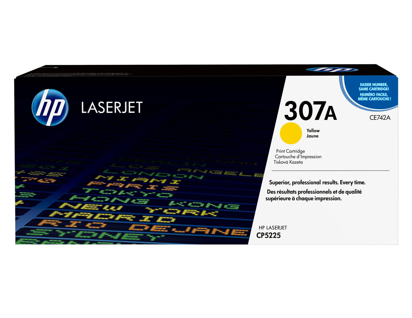 HP 307A Yellow Original LaserJet Toner Cartridge
