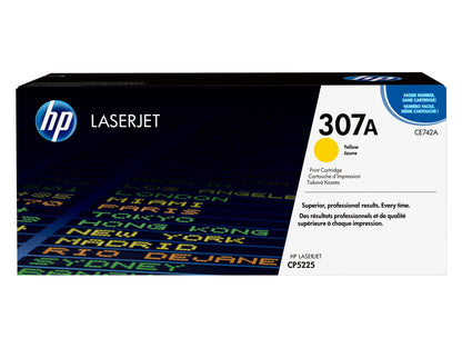 HP 307A Yellow Original LaserJet Toner Cartridge