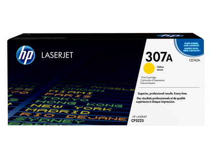 HP 307A Yellow Original LaserJet Toner Cartridge