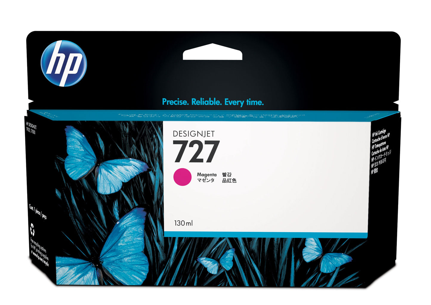 HP 727 130-ml Magenta DesignJet Ink Cartridge