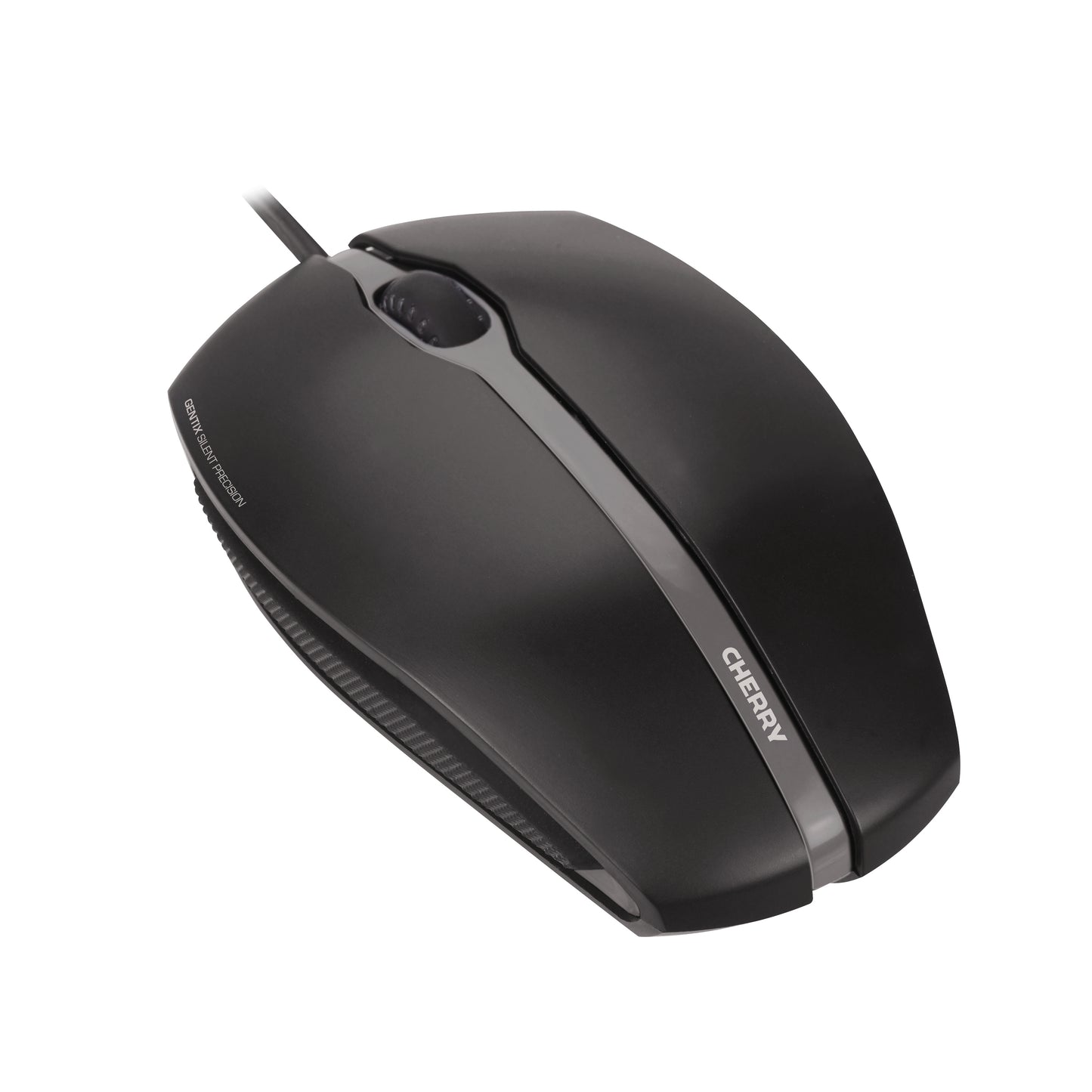 CHERRY GENTIX SILENT Corded Mouse, Black, USB