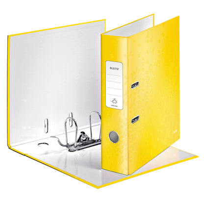Leitz Lever Arch File 180° WOW POB/Laminated A4/80mm