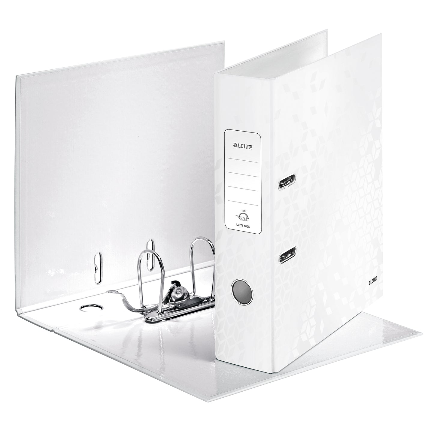 Leitz Lever Arch File 180° WOW POB/Laminated A4/80mm