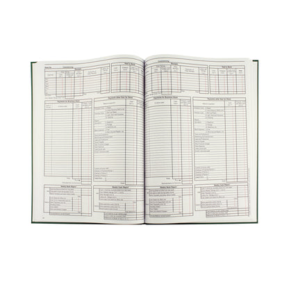 Simplex D Accounts Book One Year 96 Pages D