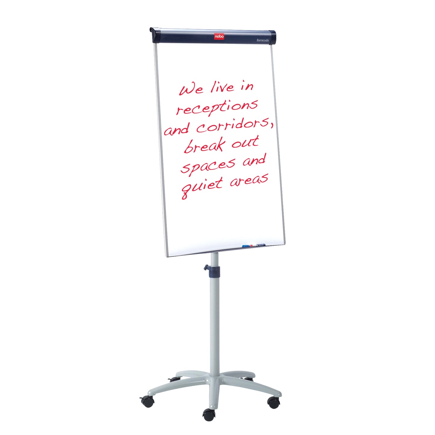 Nobo Impression Pro Mobile Steel Magnetic Whiteboard Easel