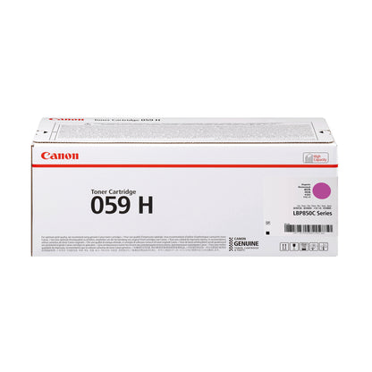 Canon 059H Toner Cartridge High Yield Magenta 3625C001