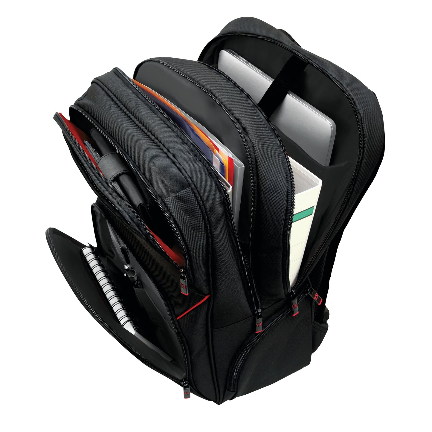 Monolith Lightweight Laptop Backpack W345xD170xH350mm Black 3205
