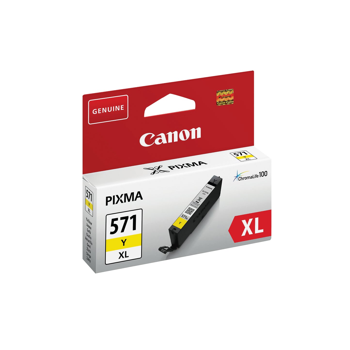 Canon CLI-571XL High Yield Yellow Ink Cartridge