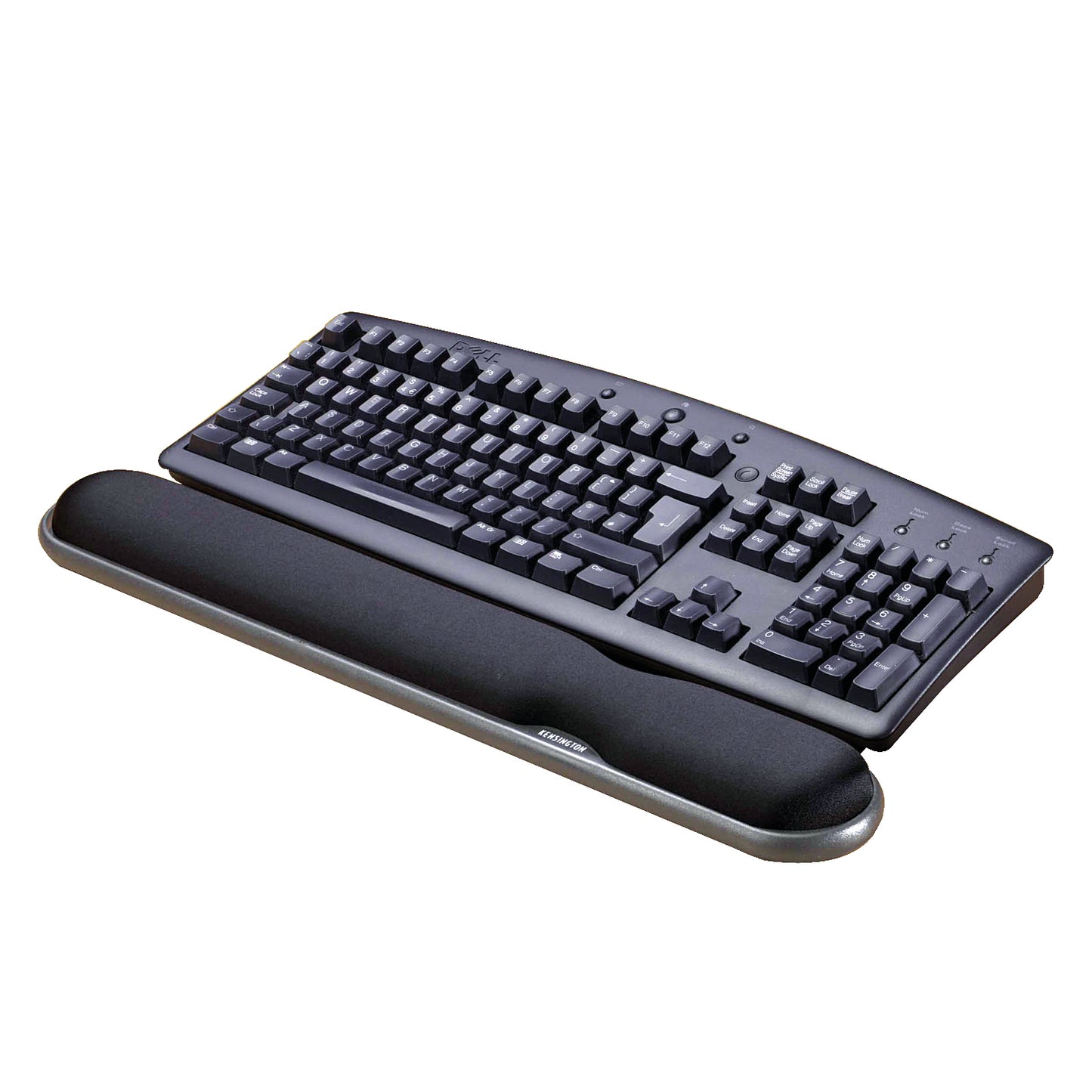 Kensington Height Adjustable Gel Keyboard Wrist Rest - Black