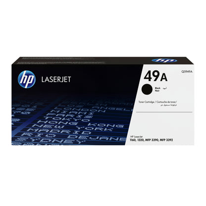HP 49A Black Original LaserJet Toner Cartridge