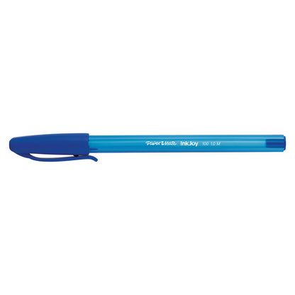 PaperMate InkJoy 100 Ballpoint Pen Medium Blue (Pack of 100) S0977420