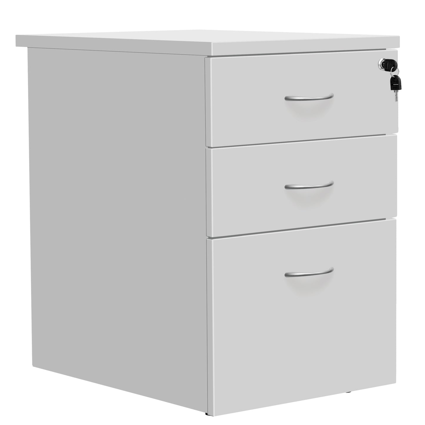 Serrion Eco 18 Desk High Pedestal 600mm White KF79828