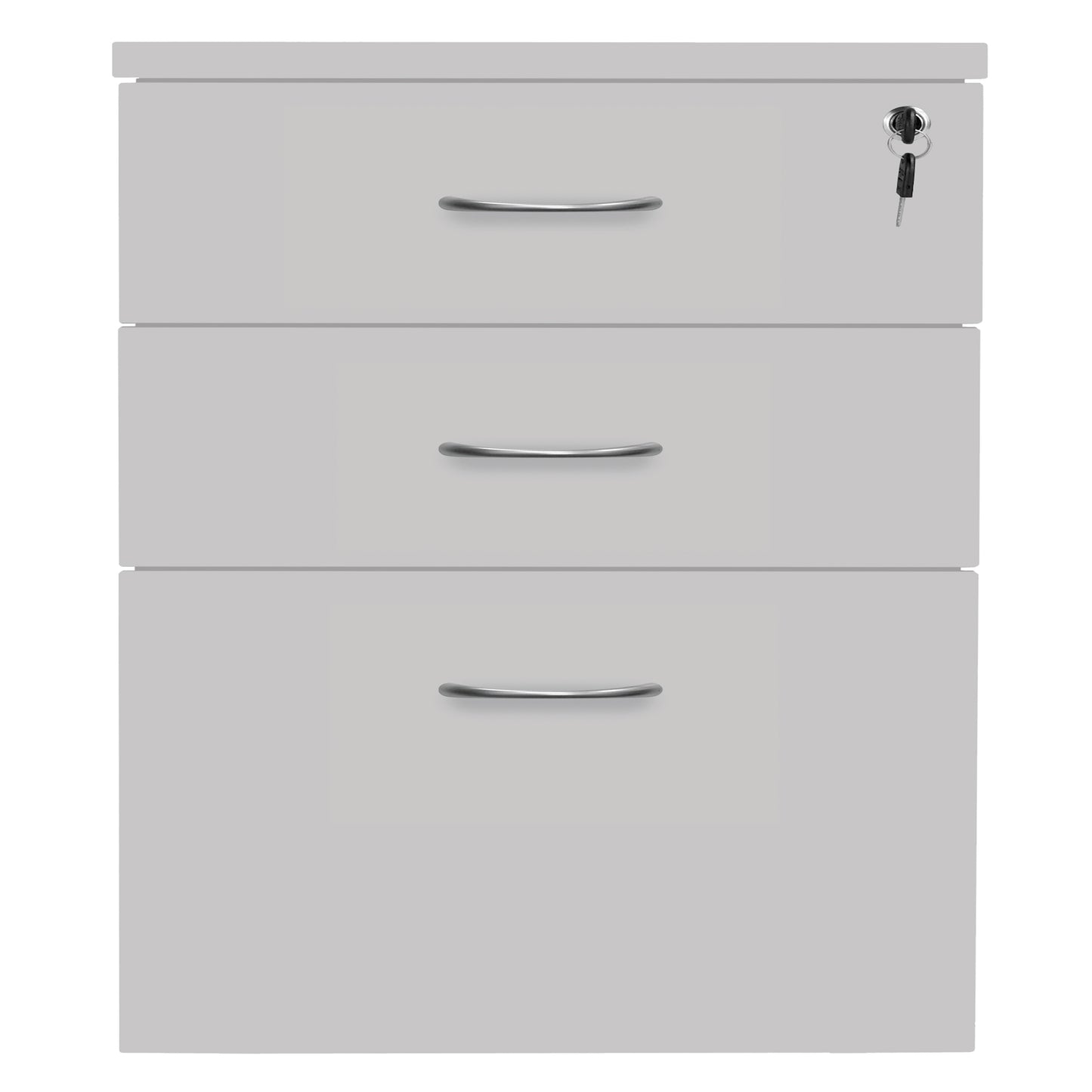 Serrion Eco 18 Desk High Pedestal 600mm White KF79828