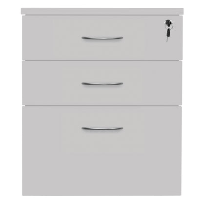 Serrion Eco 18 Desk High Pedestal 600mm White KF79828