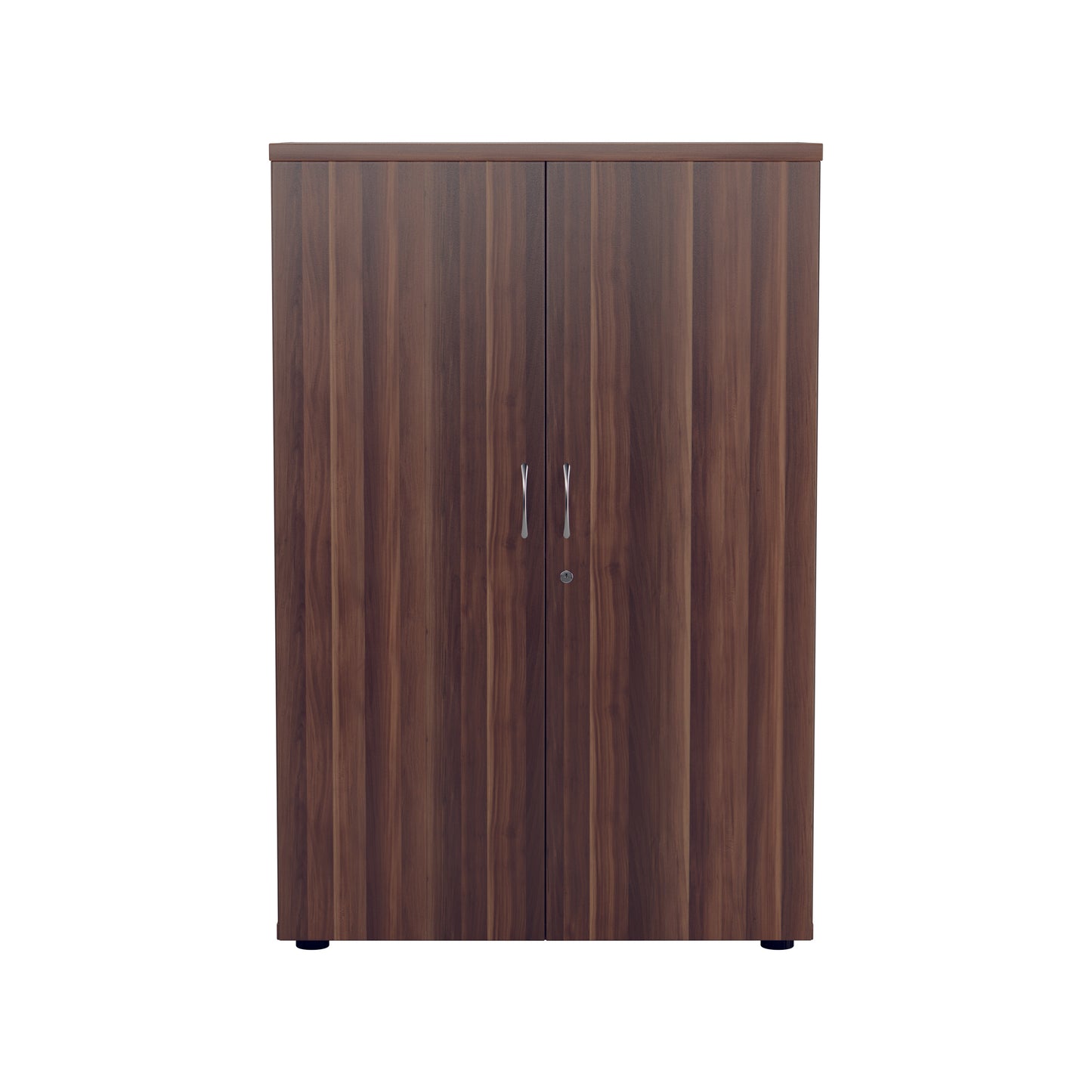 Jemini Wooden Cupboard 800x450x1600mm Dark Walnut KF810407