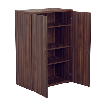 Jemini Wooden Cupboard 800x450x1600mm Dark Walnut KF810407