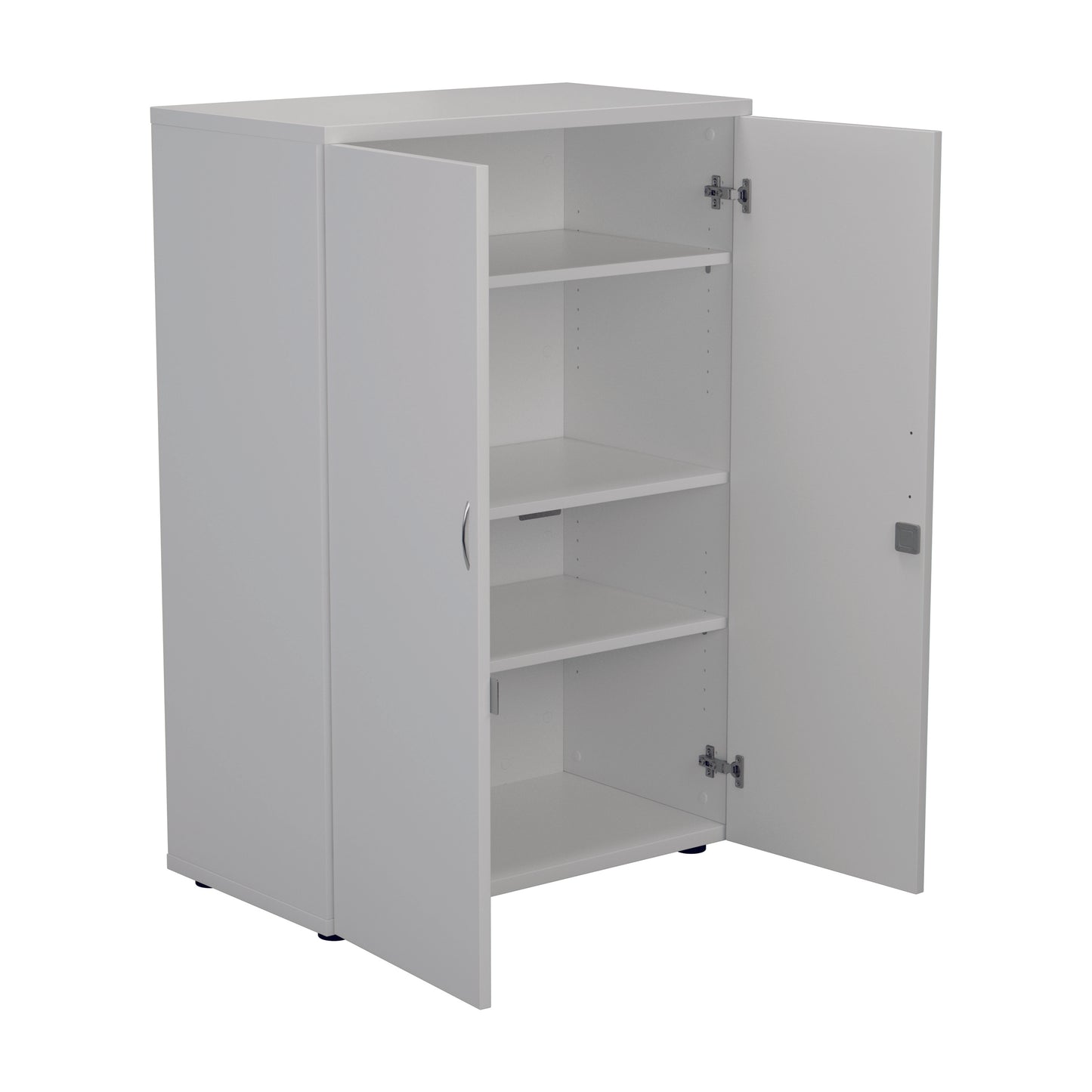 Jemini Wooden Cupboard 800x450x1600mm White KF810445