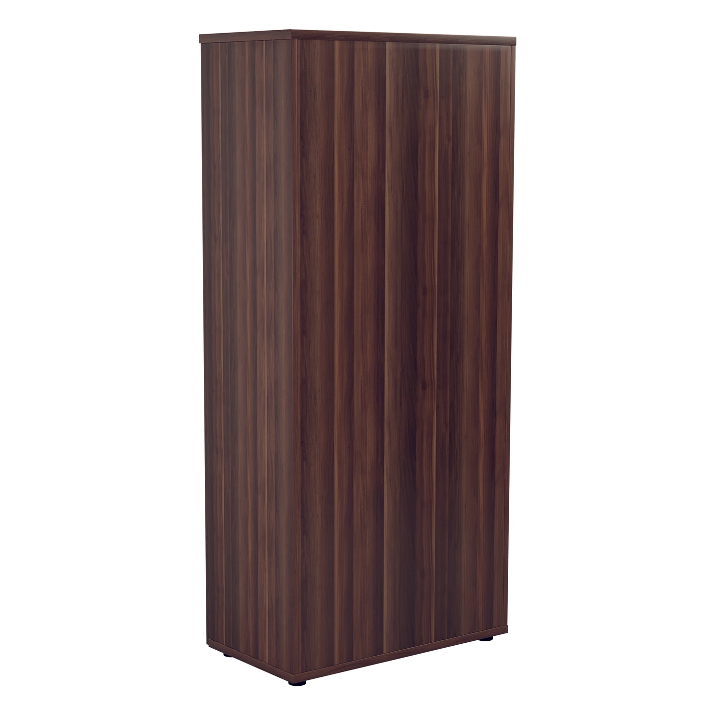 Jemini Wooden Cupboard 800x450x1800mm Dark Walnut KF810575