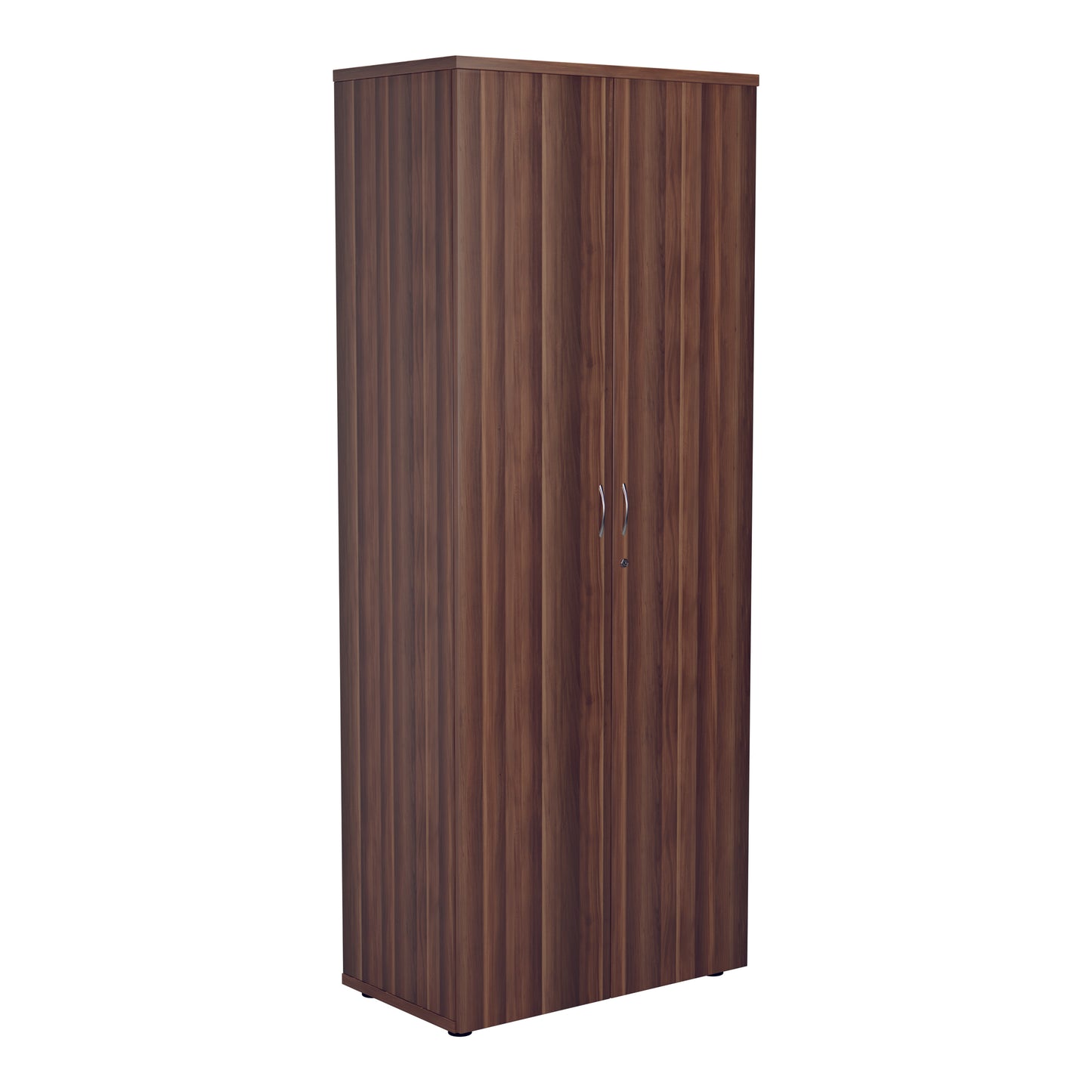 Jemini Wooden Cupboard 800x450x2000mm Dark Walnut KF811053