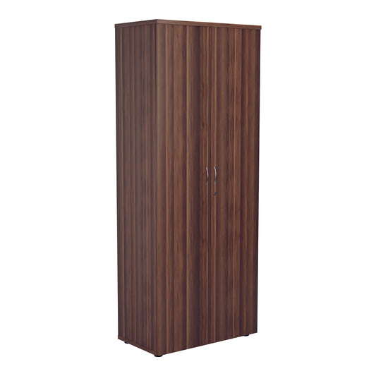 Jemini Wooden Cupboard 800x450x2000mm Dark Walnut KF811053