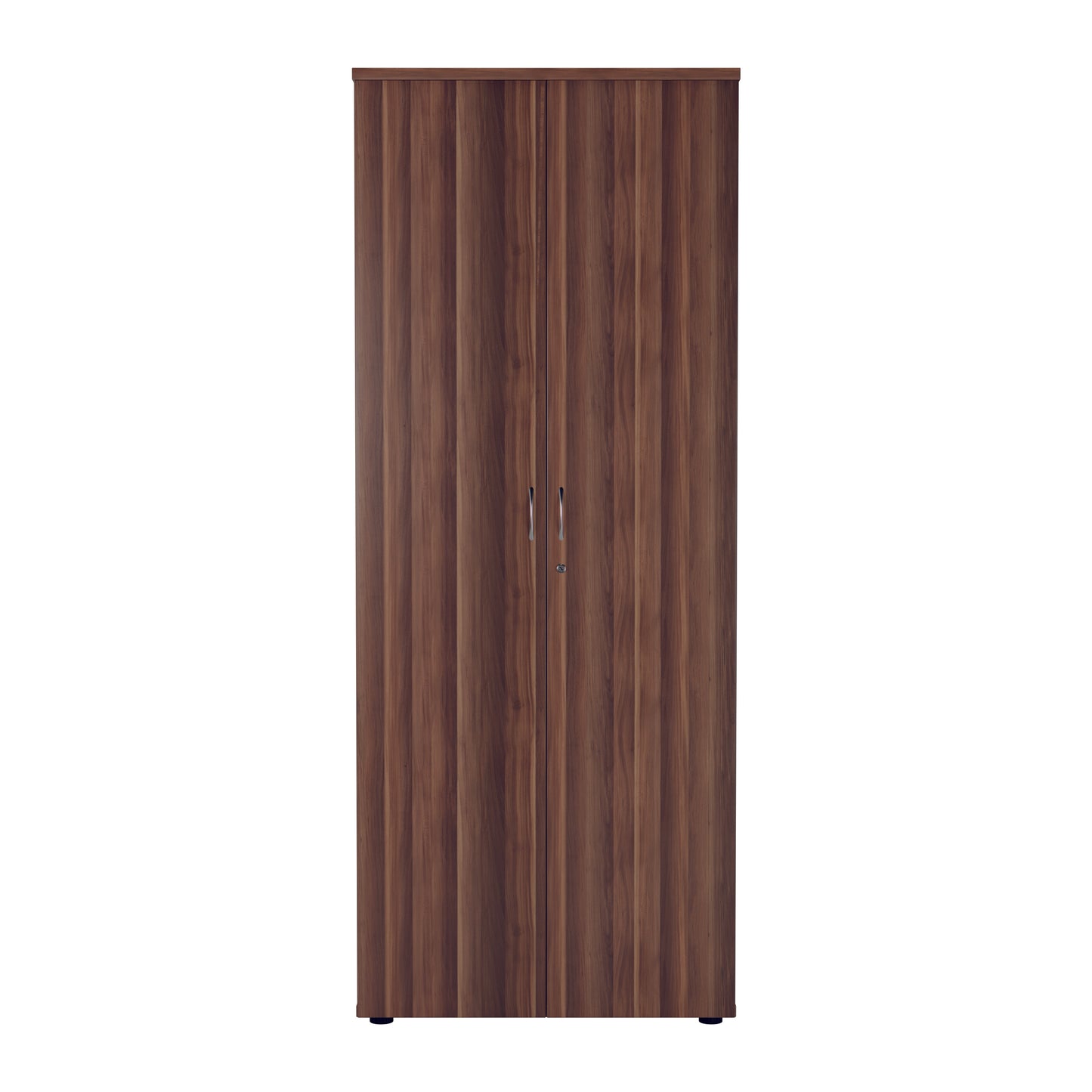 Jemini Wooden Cupboard 800x450x2000mm Dark Walnut KF811053