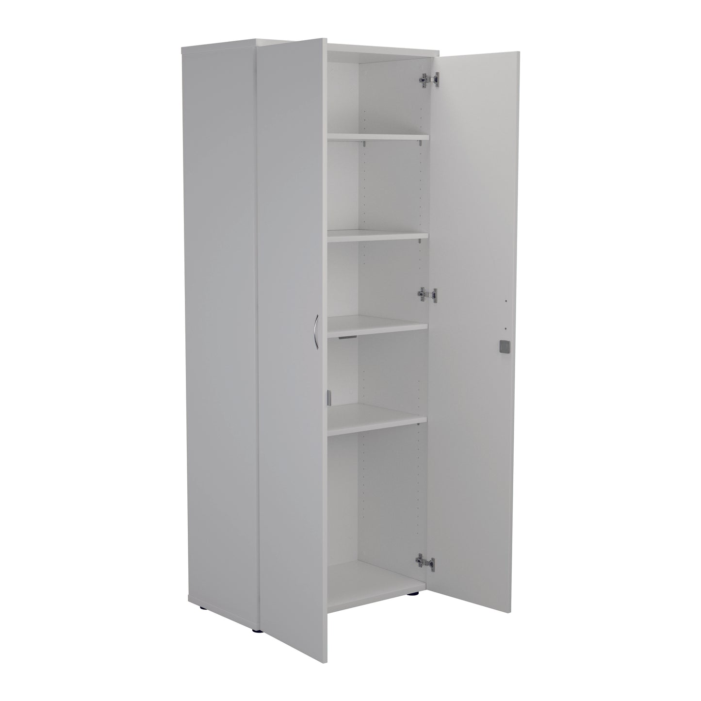 Jemini Wooden Cupboard 800x450x2000mm White KF811091