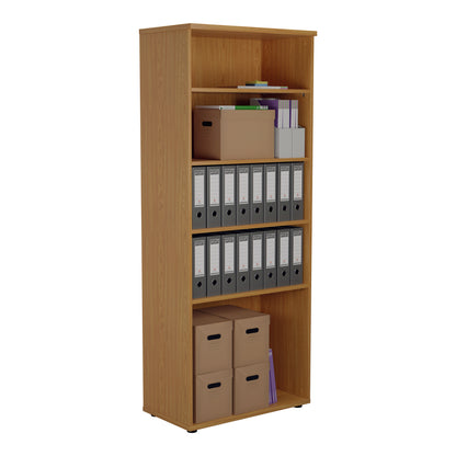 Jemini Wooden Bookcase 800x450x2000mm Nova Oak KF811183