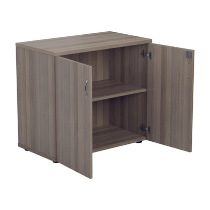 Jemini Wooden Cupboard 800x450x730mm Grey Oak KF811237