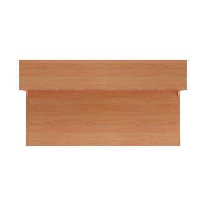 Jemini Reception Unit 1400x800x740mm Beech KF816265