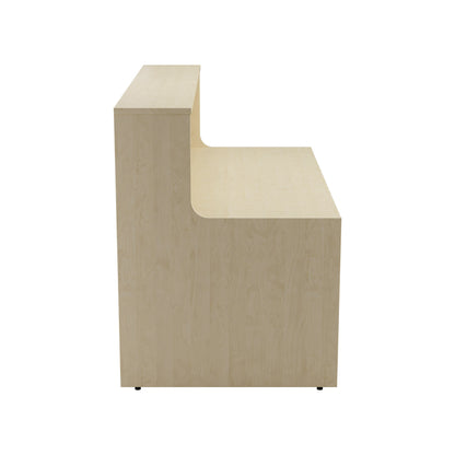 Jemini Reception Unit 1400x800x740mm Maple KF818214