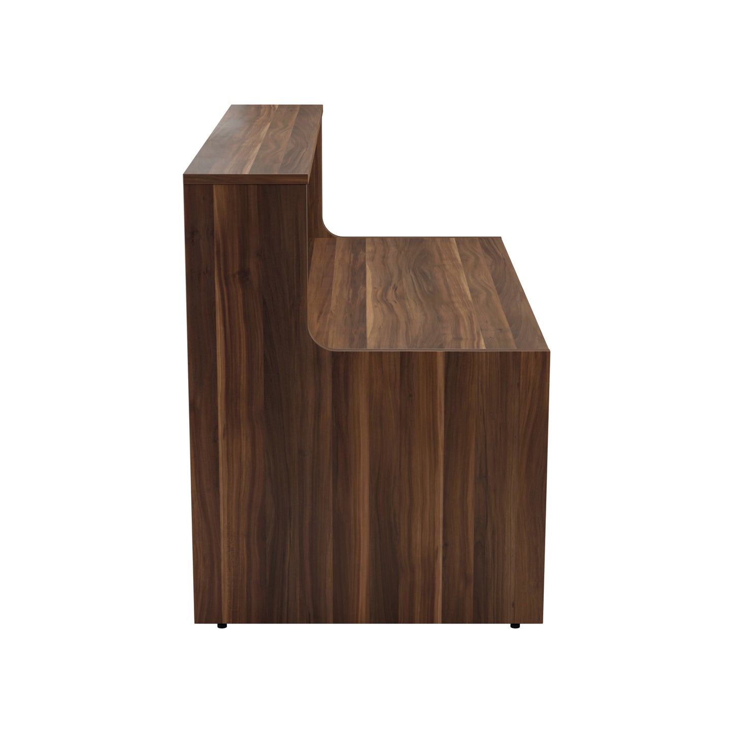 Jemini Reception Unit 1600x800x740mm Dark Walnut KF818282