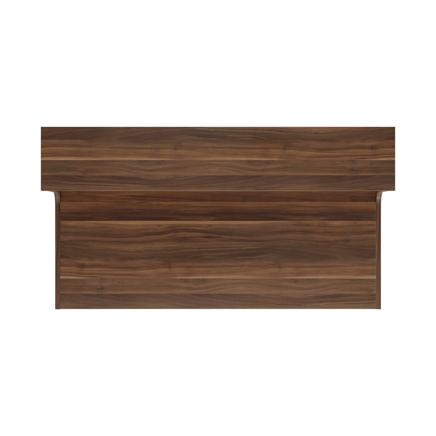 Jemini Reception Unit 1600x800x740mm Dark Walnut KF818282