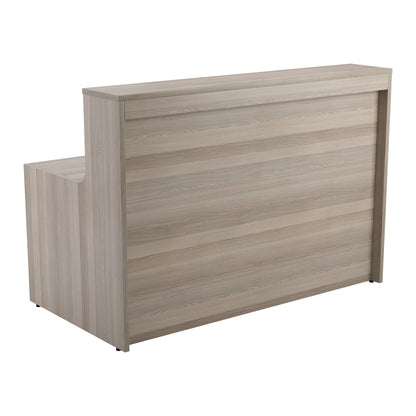 Jemini Reception Unit 1600x800x740mm Grey Oak KF818299