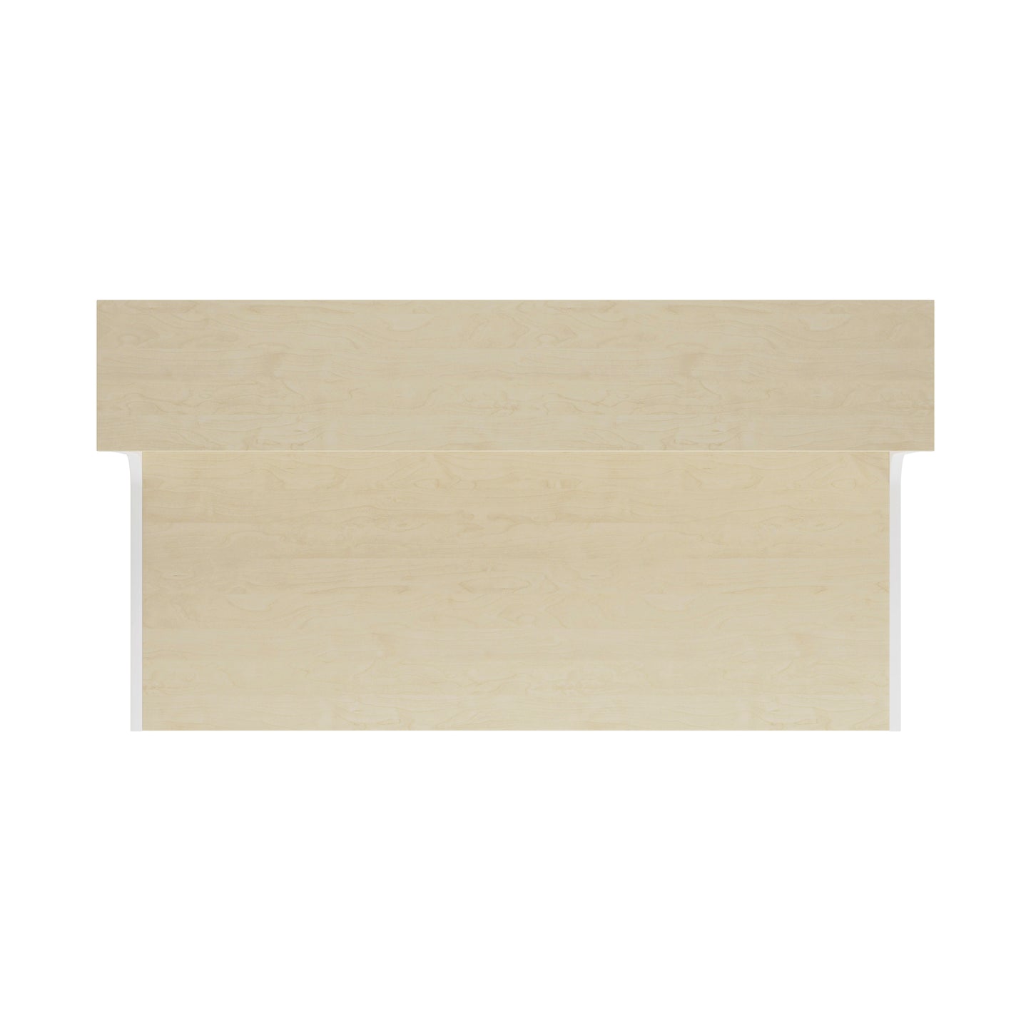 Jemini Reception Unit 1600x800x740mm Maple/White KF818443