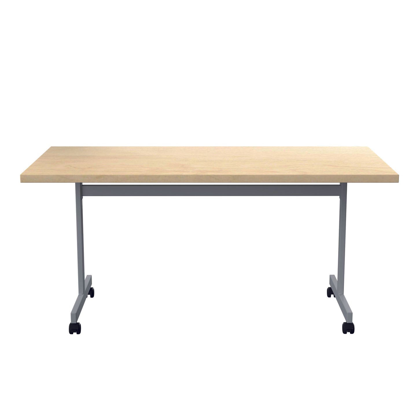 Jemini Rectangular Tilting Table 1600x800x720mm Maple/Silver KF818511