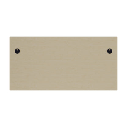 Jemini Rectangular Panel End Desk 1400x800x730mm Maple KF804444