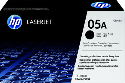 HP 05A Black Original LaserJet Toner Cartridge