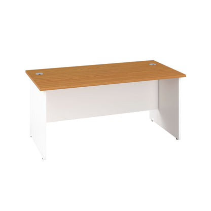 Jemini Rectangular Panel End Desk 1200x800x730mm Nova Oak KF804666