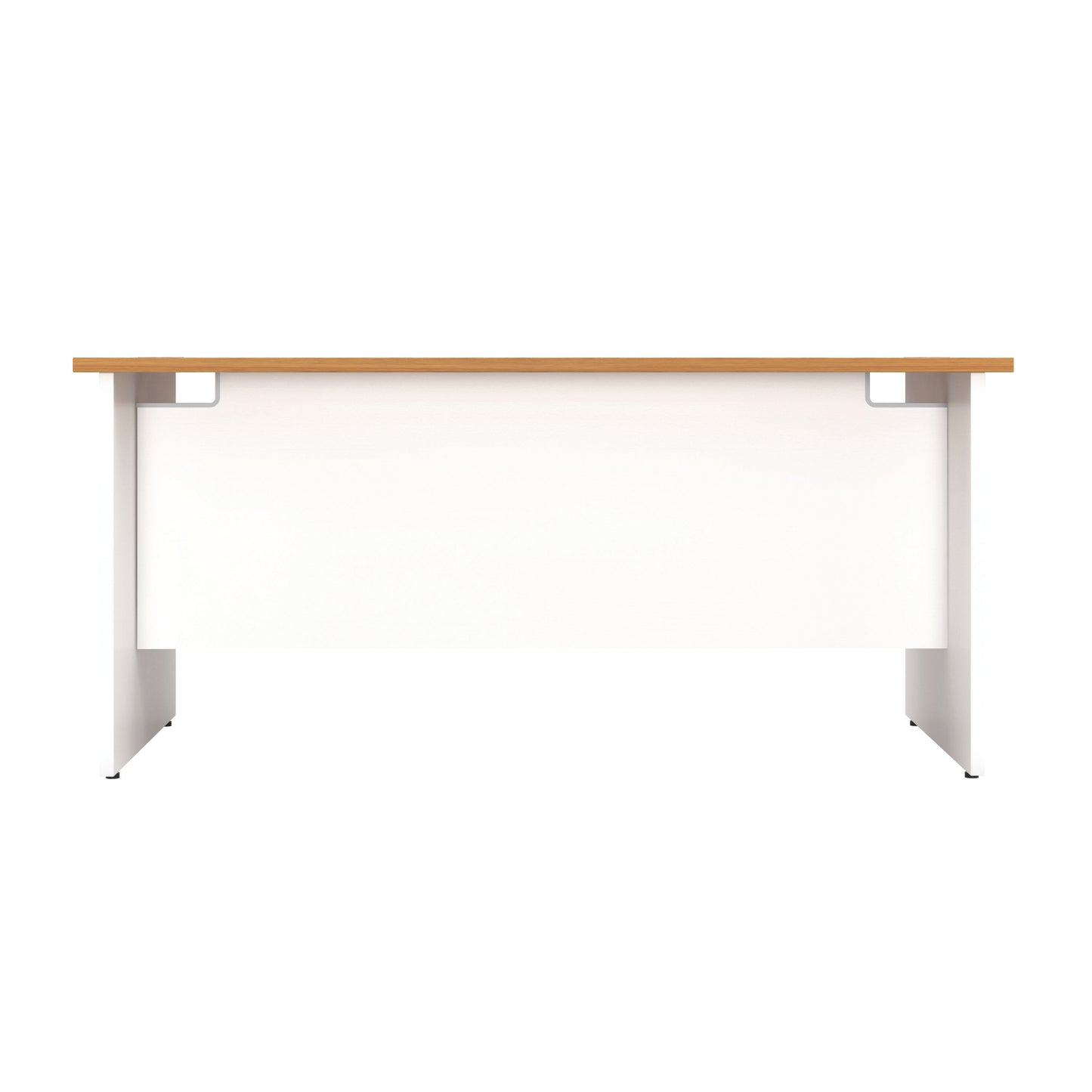 Jemini Rectangular Panel End Desk 1200x800x730mm Nova Oak KF804666