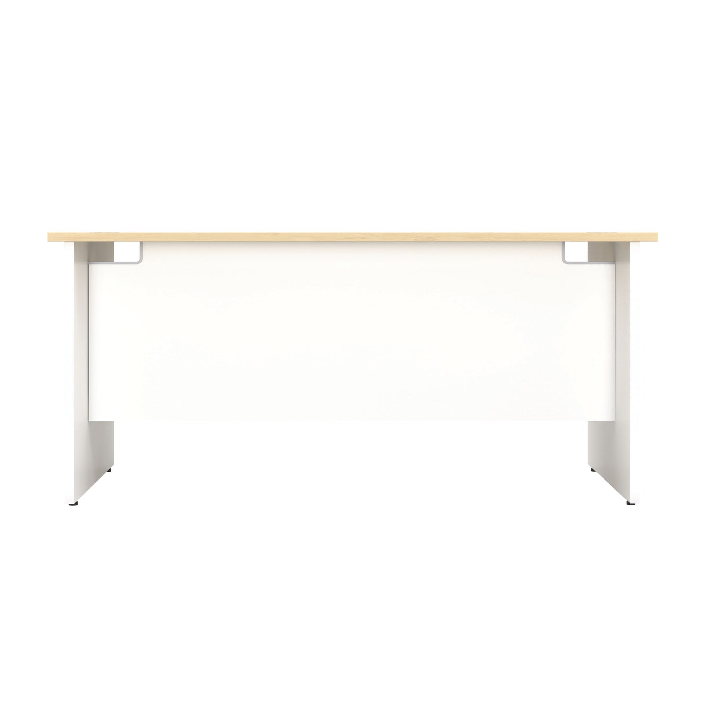 Jemini Rectangular Panel End Desk 1200x800x730mm Maple KF804680