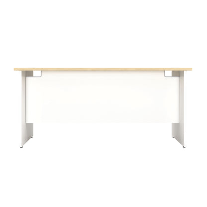 Jemini Rectangular Panel End Desk 1200x800x730mm Maple KF804680