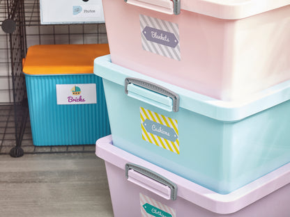 Avery Ultragrip Labels 105x37mm 16 Per Sheet Wht (Pack of 1600) DPS16-100