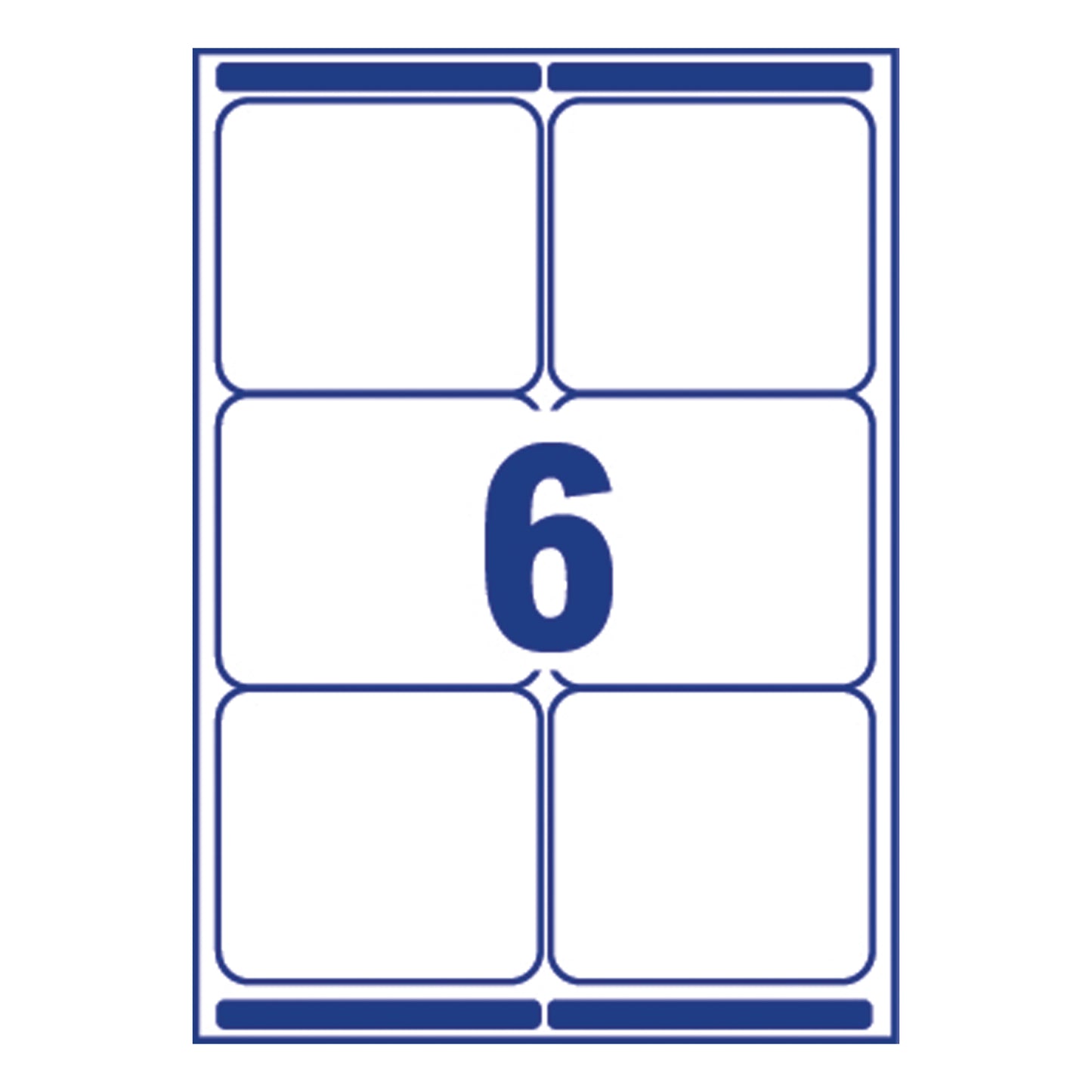 Avery Ultragrip Laser Label 99.1x93.1mm White (Pack of 1500) L7166-250